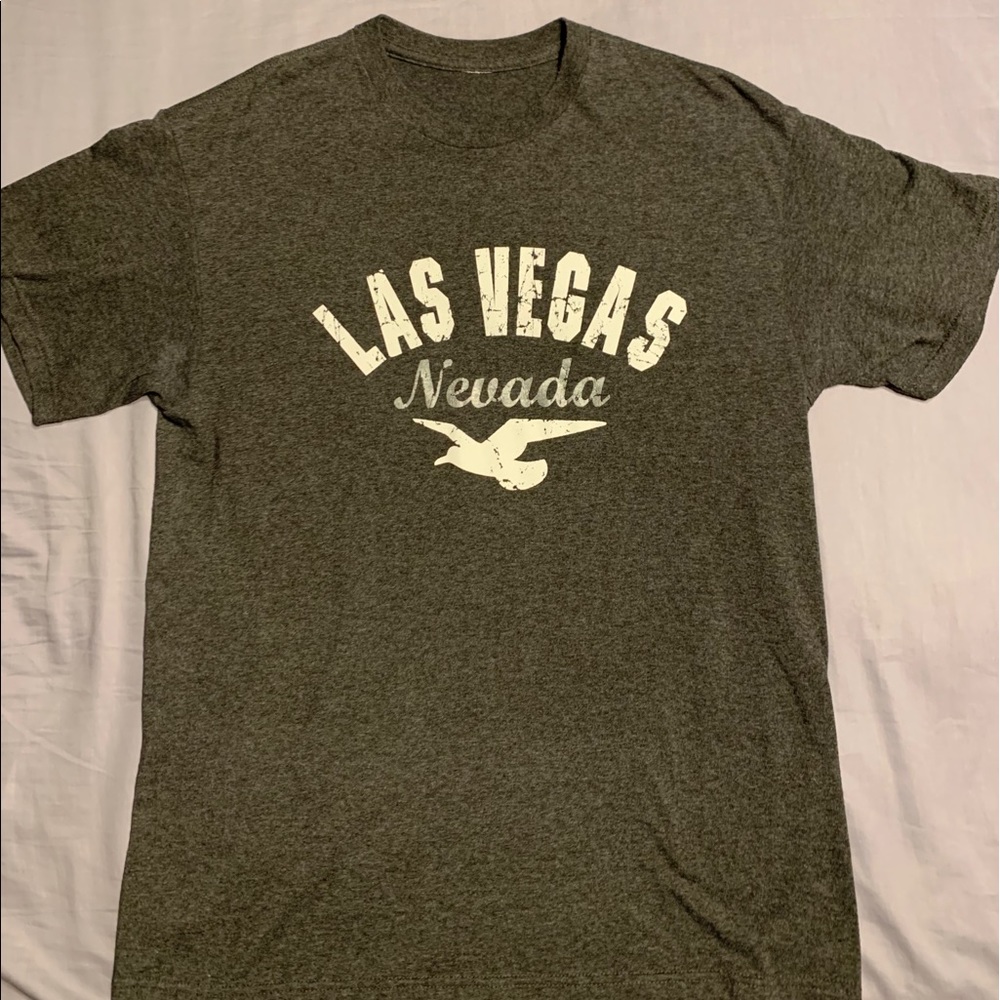 Grey L, 100% cotton Las Vegas T Shirt. Wore twice